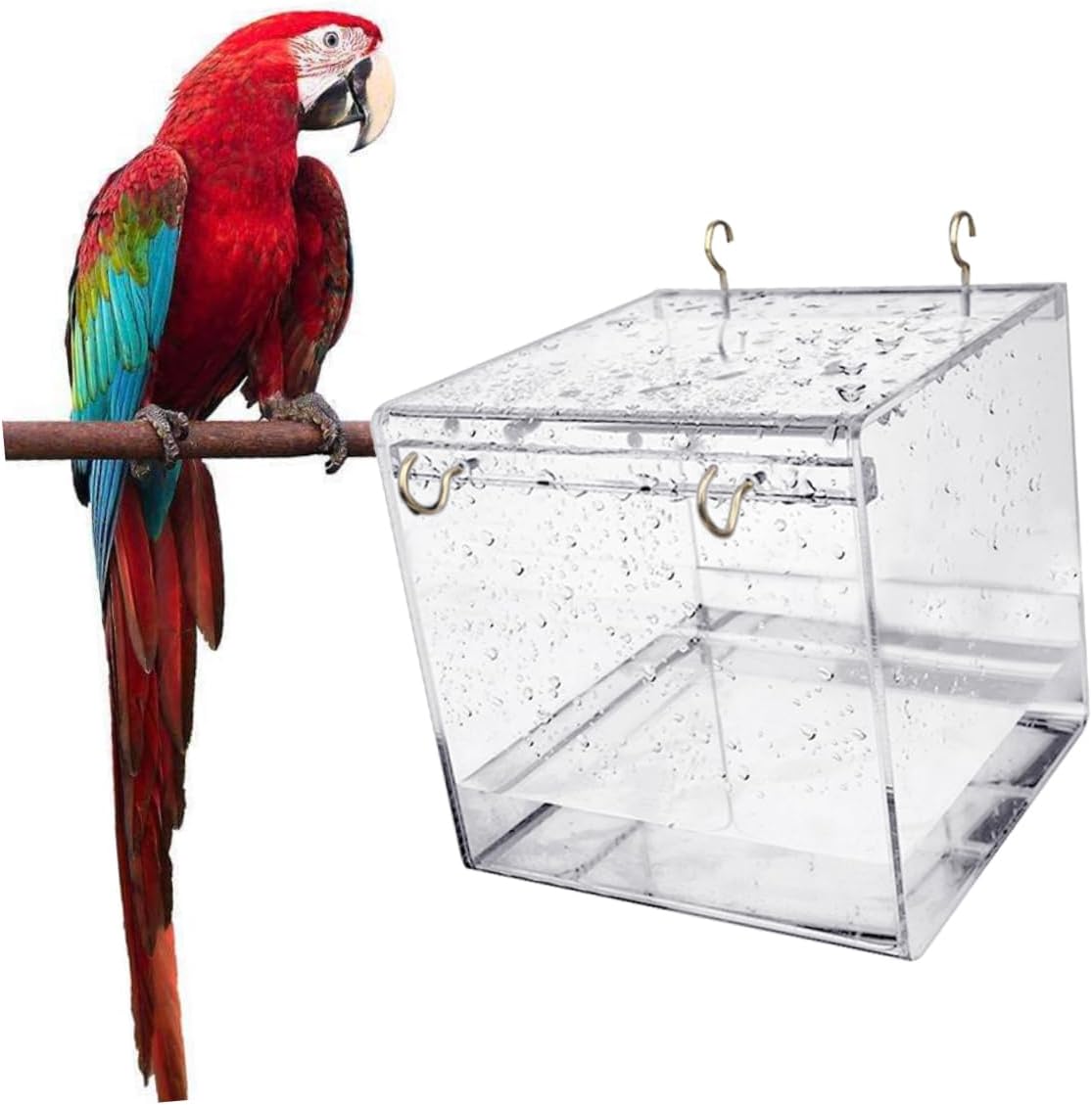 BESPORTBLE Parrot Bathtub Modern Bird Bath Cover Small Bird Bath for Parrots Eco-Friendly Cage