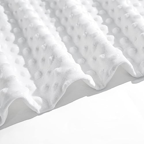 Miniatura 7 de david's kids Minky - Manta de bebé para niños y niñas, neutra, 40 x 50 pulgadas, suave y ligera, manta de bebé de microforro polar con doble capa,