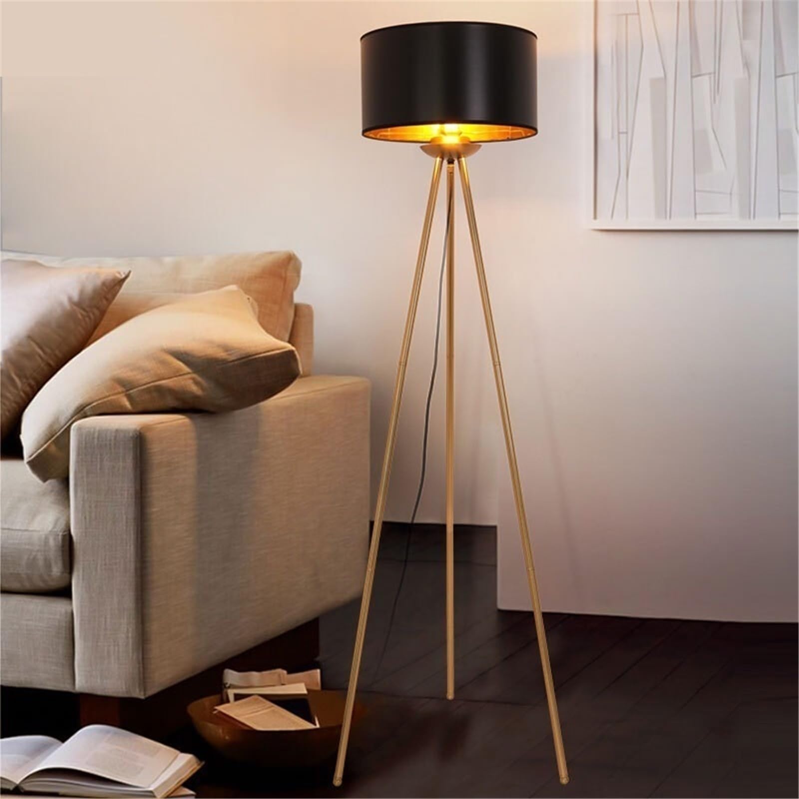 Soggiorno Lampada da Terra con treppiede Decorazione