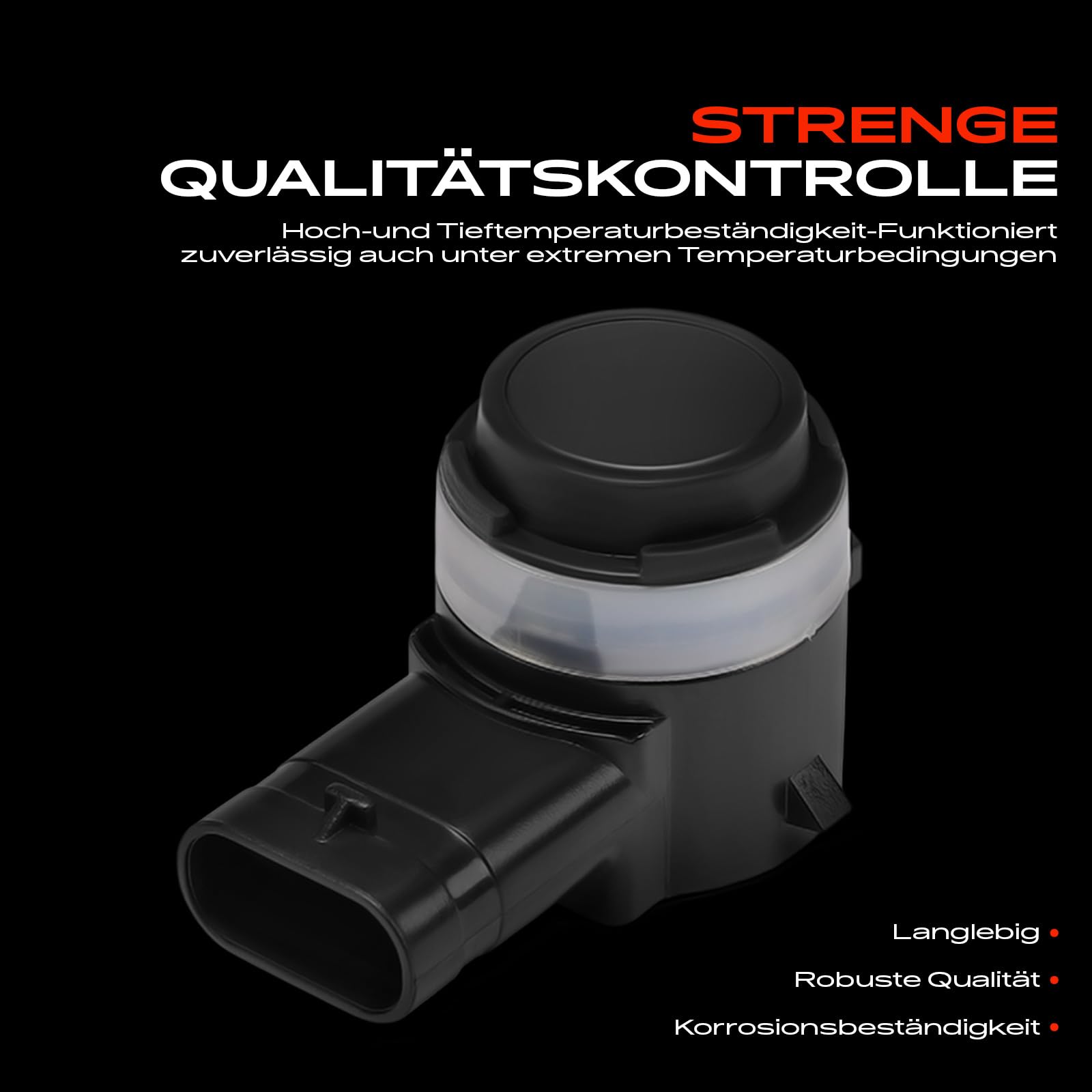 Frankberg 4 sensori di assistenza al parcheggio anteriori e posteriori | F4020; Compatibile con: C-HR H2 X2, C-HR X1