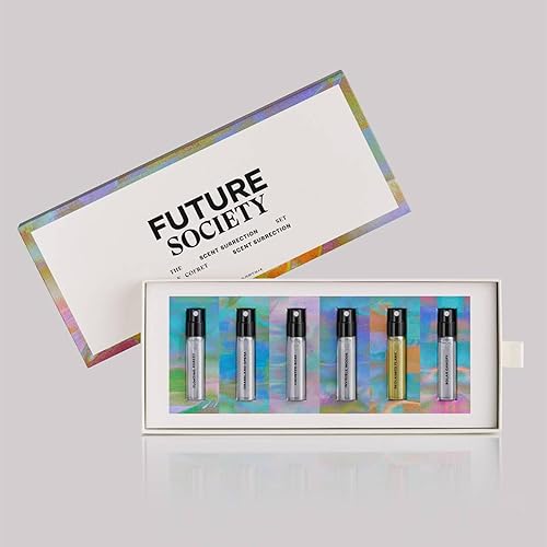 Miniatura 5 de Future Society Fragrance Discovery Set  Juego de muestras de perfume de lujo de 6 piezas  Colección Eau de Parfum tamaño viaje  Mini muestras de