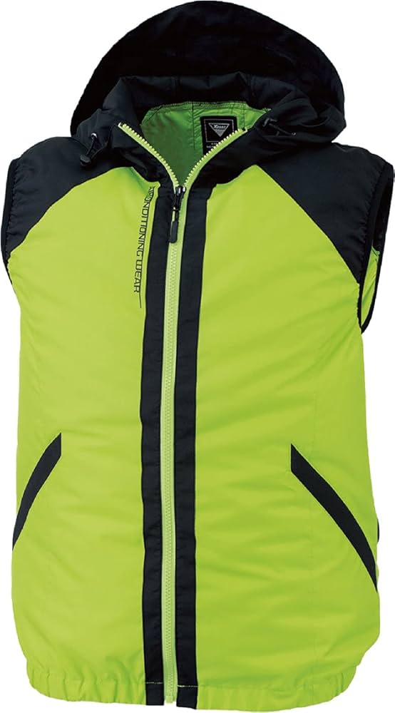 Amazon.co.jp: XEBEC ジーベック 空調服ベスト(フード付き) 春夏