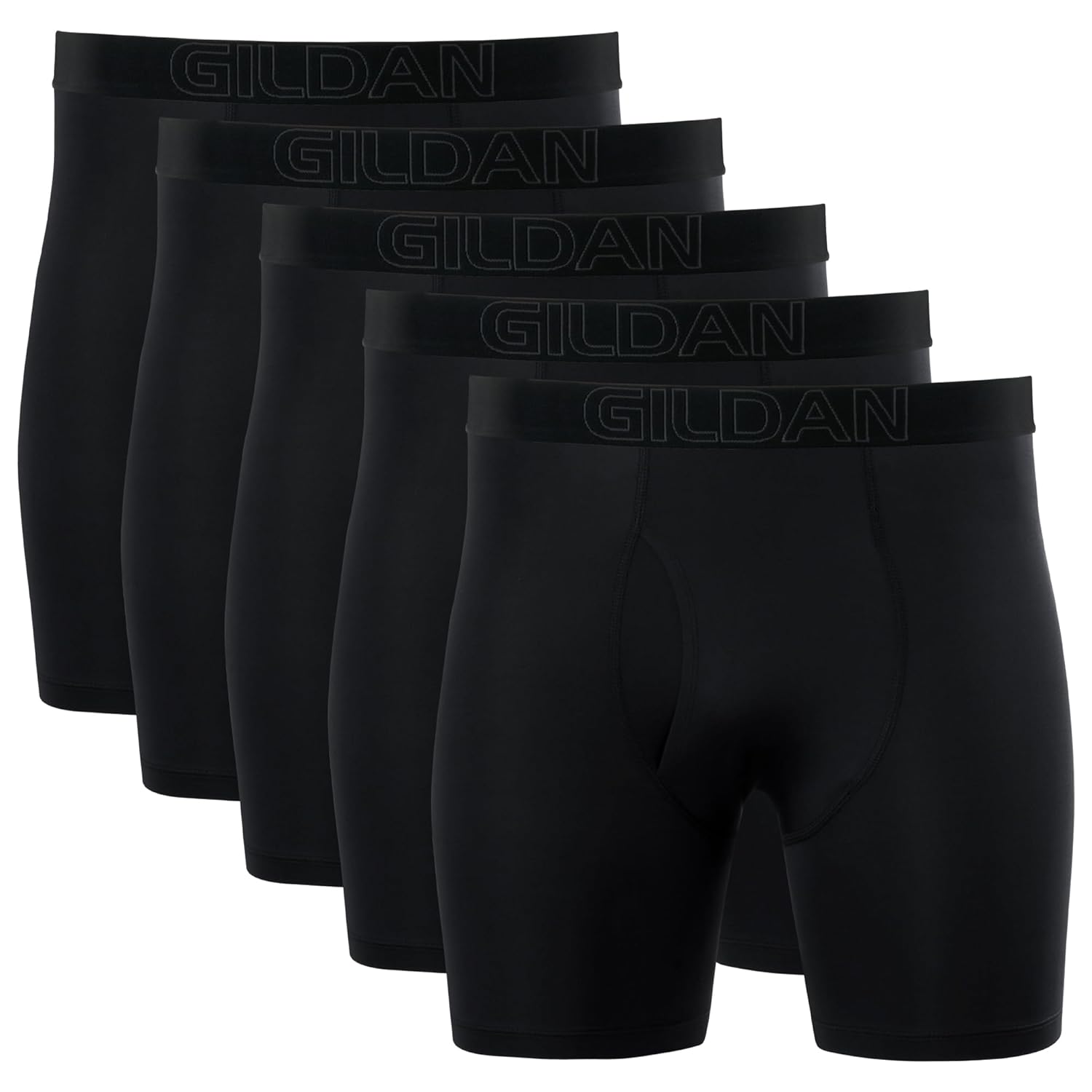 Gildan mens Performance Underwear Boxer Briefs