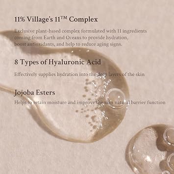 VILLAGE11FACTORY Village 11 Factory Hydro Boost Serum 50 ml – Hyalüronik Asit & Jojoba Serum