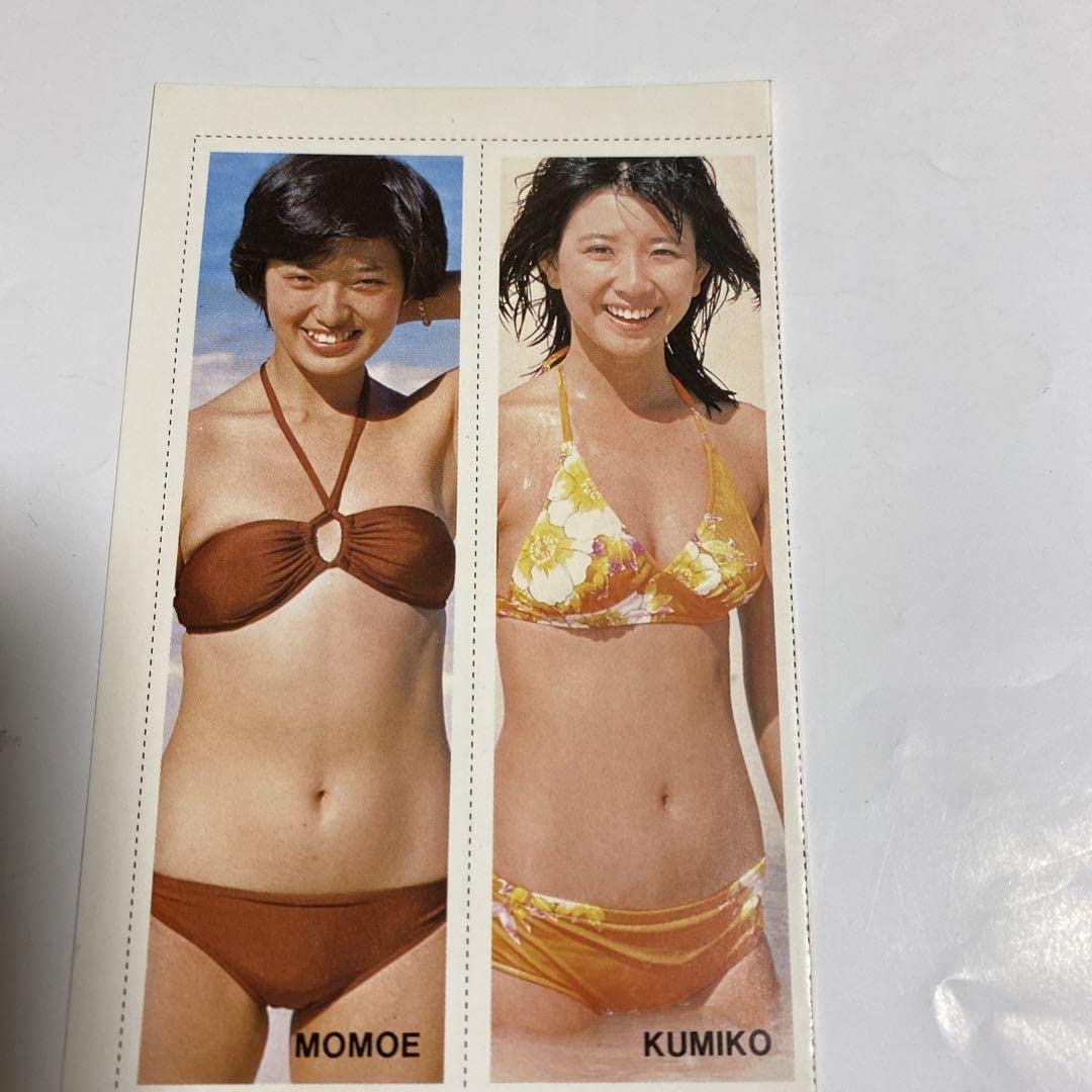 ☆山口百恵石野真子榊原郁恵大場久美子ビキニ水着ポスター