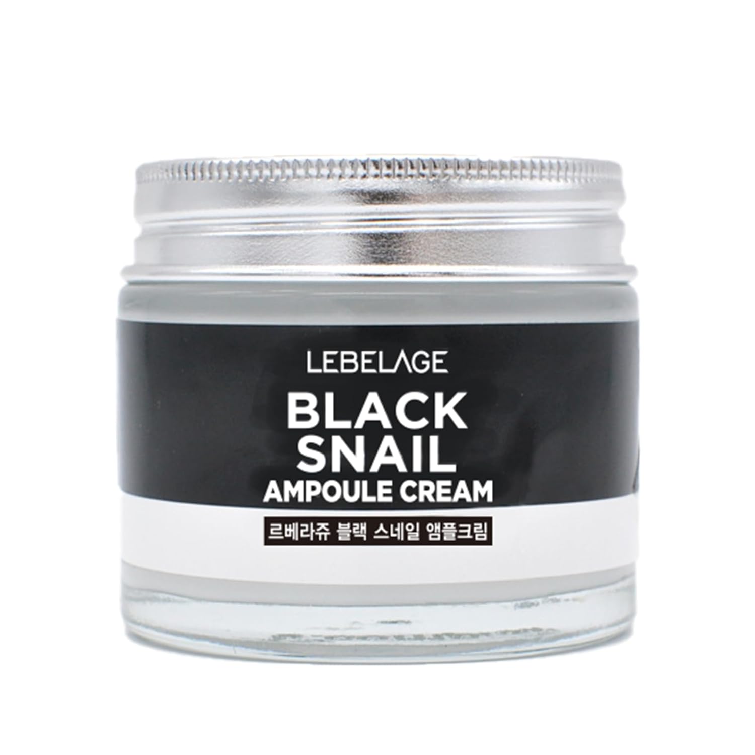 LEBELAGE Black Snail Ampoule Cream 2.36 oz (70ml) - Deep Moisturizing Anti-Aging Face Cream for Wrinkle Care & Elasticity