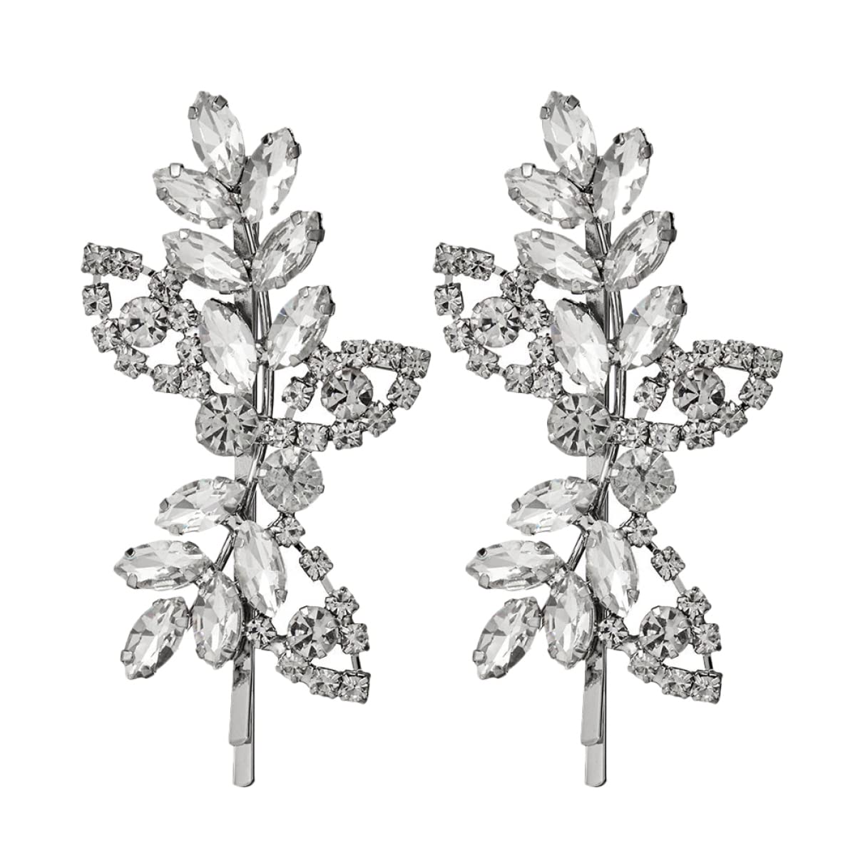 LALAFINA 6stücke Haarklammern Mit Strass Design Für Frauen Haarschmuck Für Elegante Frisuren Geeignet Für Verschiedene Haararten Und Kopfformen