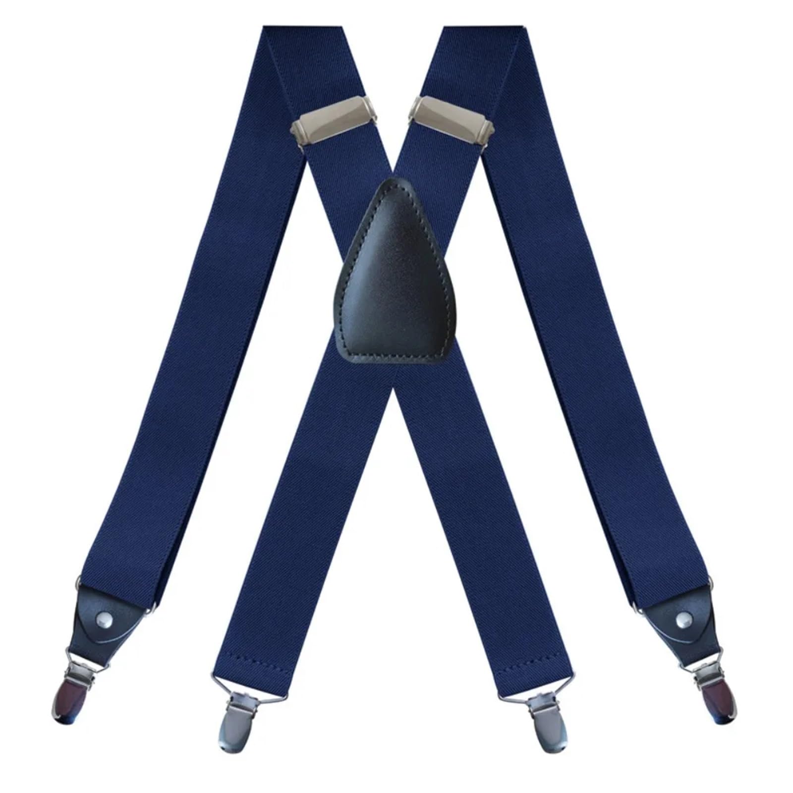 Tirantes Hombre Tirantes elásticos ajustables for hombre, resistentes, de 3,5 cm, con espalda en X y 4 clips, for pantalones para el Trabajo y Vestimenta Elegante