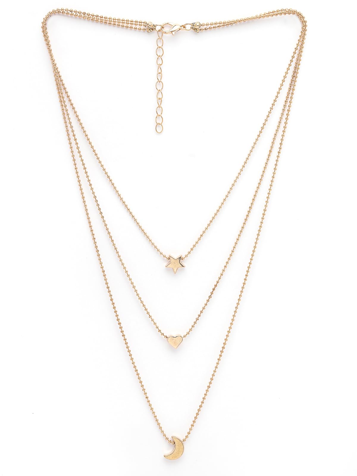See full amazon price history chart for Scintillare By Sukkhi Smart Casual Strar Heart & Moon Shaped Gold Plated 3 Layered Pendant Necklace for Women & Girls |Birthday Gift for Girls And Women Anniversary Gift for Wife| Gifts|N106584 Scintillare By Sukkhi Smart Casual Strar Heart & Moon Shaped Gold Plated 3 Layered Pendant Necklace for Women & Girls |Birthday Gift for Girls And Women Anniversary Gift for Wife| Gifts|N106584 (B0CQFW5HC1) Amazon Price History, Amazon Price Tracker