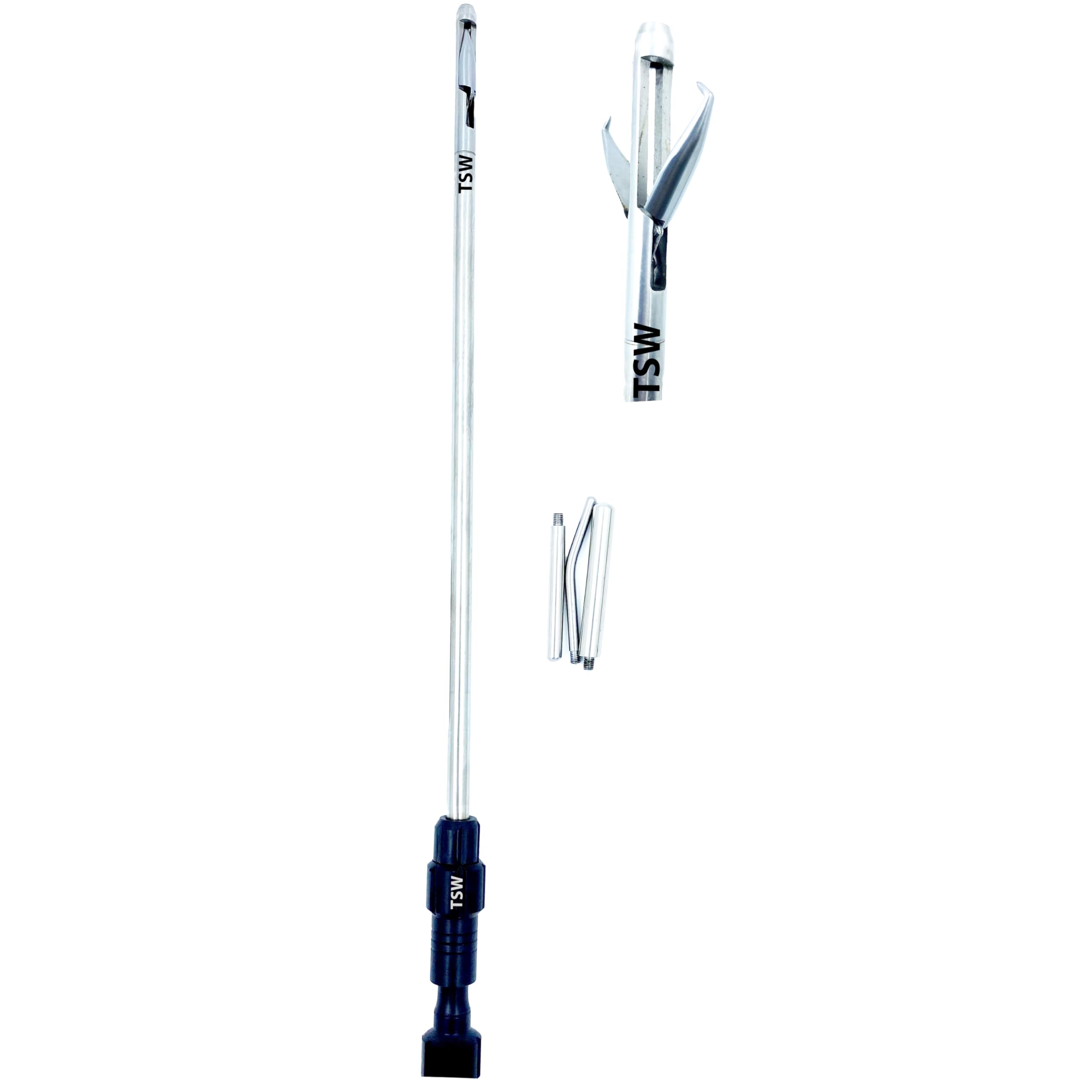 TSW Laparoscopic Tenaculum Forceps | Mangeshkar Uterine Manipulator Rod | 10mm/330mm | Gynecology Urology Surgery Surgical Instrument Qty.1