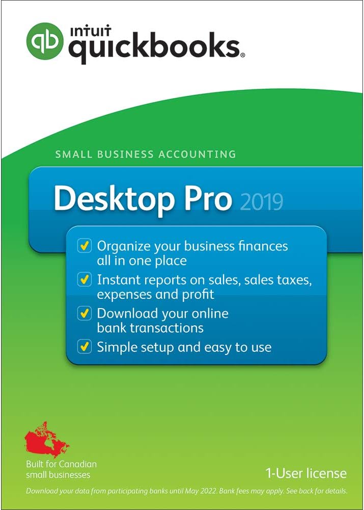 QuickBooks® Desktop Pro 2019 Accounting & Invoicing Software, English