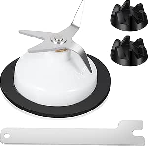 Kit 4 Frizioni Per Frullatore KitchenAid - Giunto In Gomma 9704230 Con Chiave Inclusa - Foto 5
