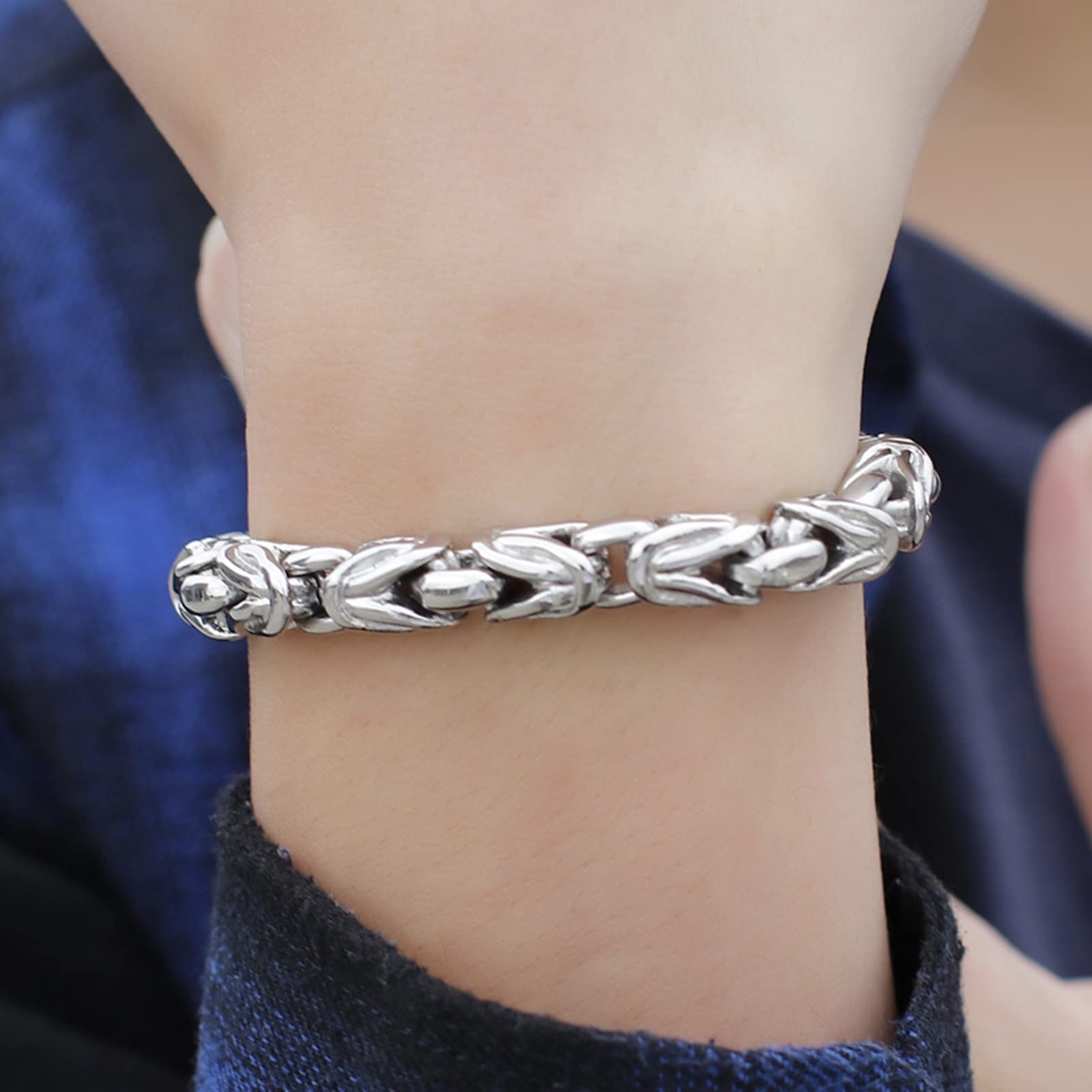 Bracelets, Punk Bracelet Fantaisie Le Noir Bijoux Cadeau pour la Saint Valentin Anniversaire fiançailles Mariage