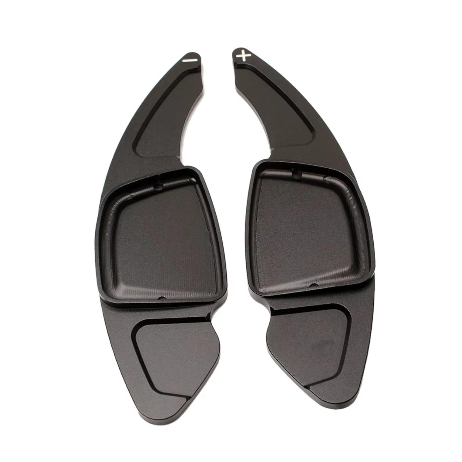 ZTGUIOQ Paddle Shifter Extensions Compatible with A3 A5 2021 for A4 S4 2020 2021 Car Steering Wheel Shift Paddle Extension Shifters Paddle Shifter 2pcs(Black)