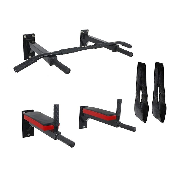 IBS Wall Mounting Solid Bar Combo Bars Dips Bar Combo with Pab and