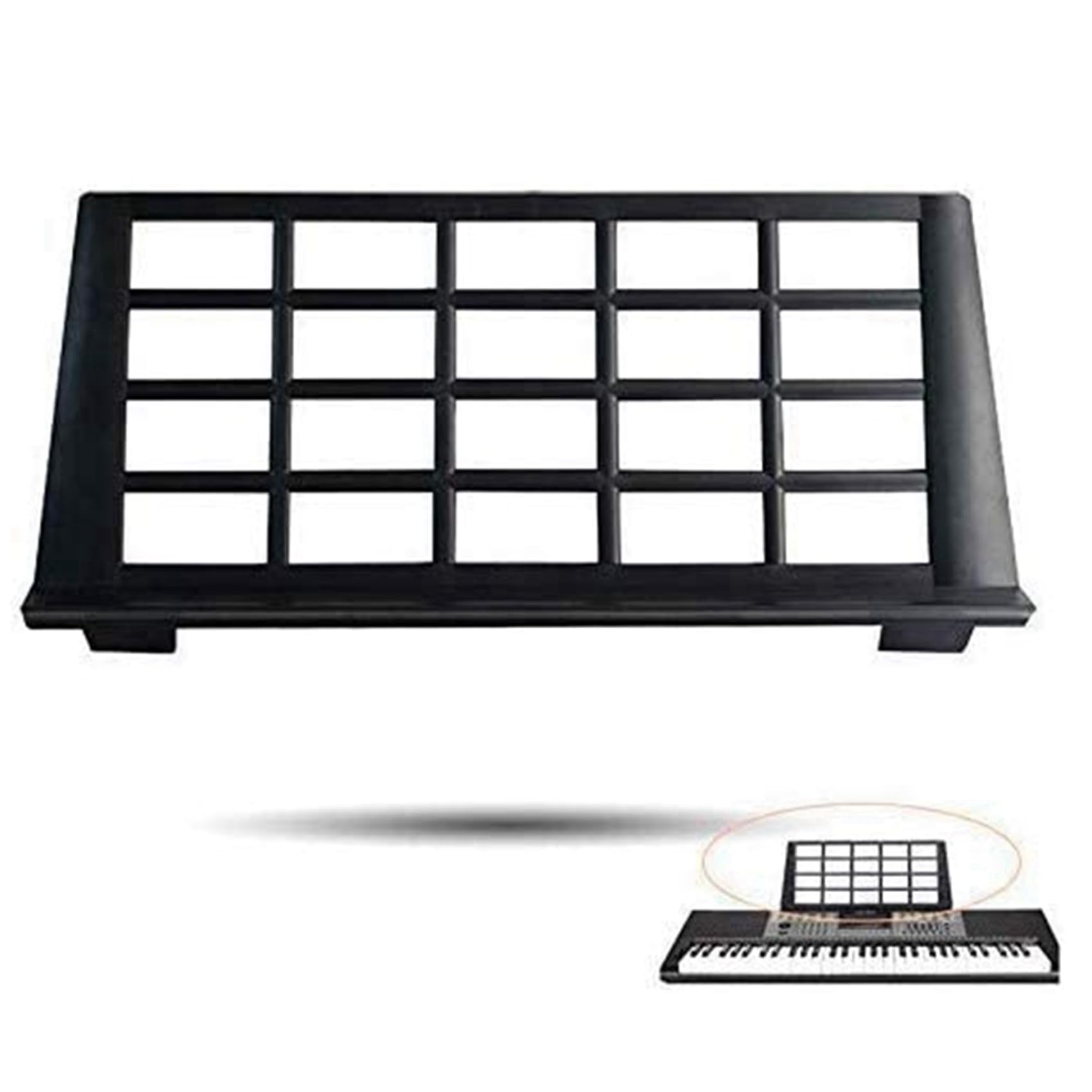 4 x klawiatura muzyczna Score Stand Liść instrumenty muzyczne części przenośne, trwały uchwyt odpowiedni