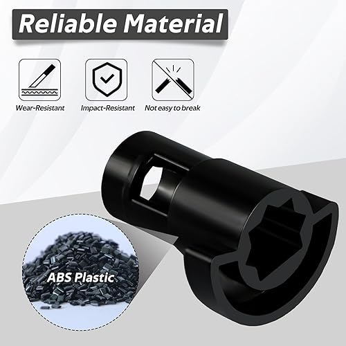 Miniatura 2 de Mezcla de eje de palanca de actuador de puerta compatible con Jeep Commander Grand Cherokee 2005 2006 2007 2008 2009 2010 Reemplazo # 5143183AA