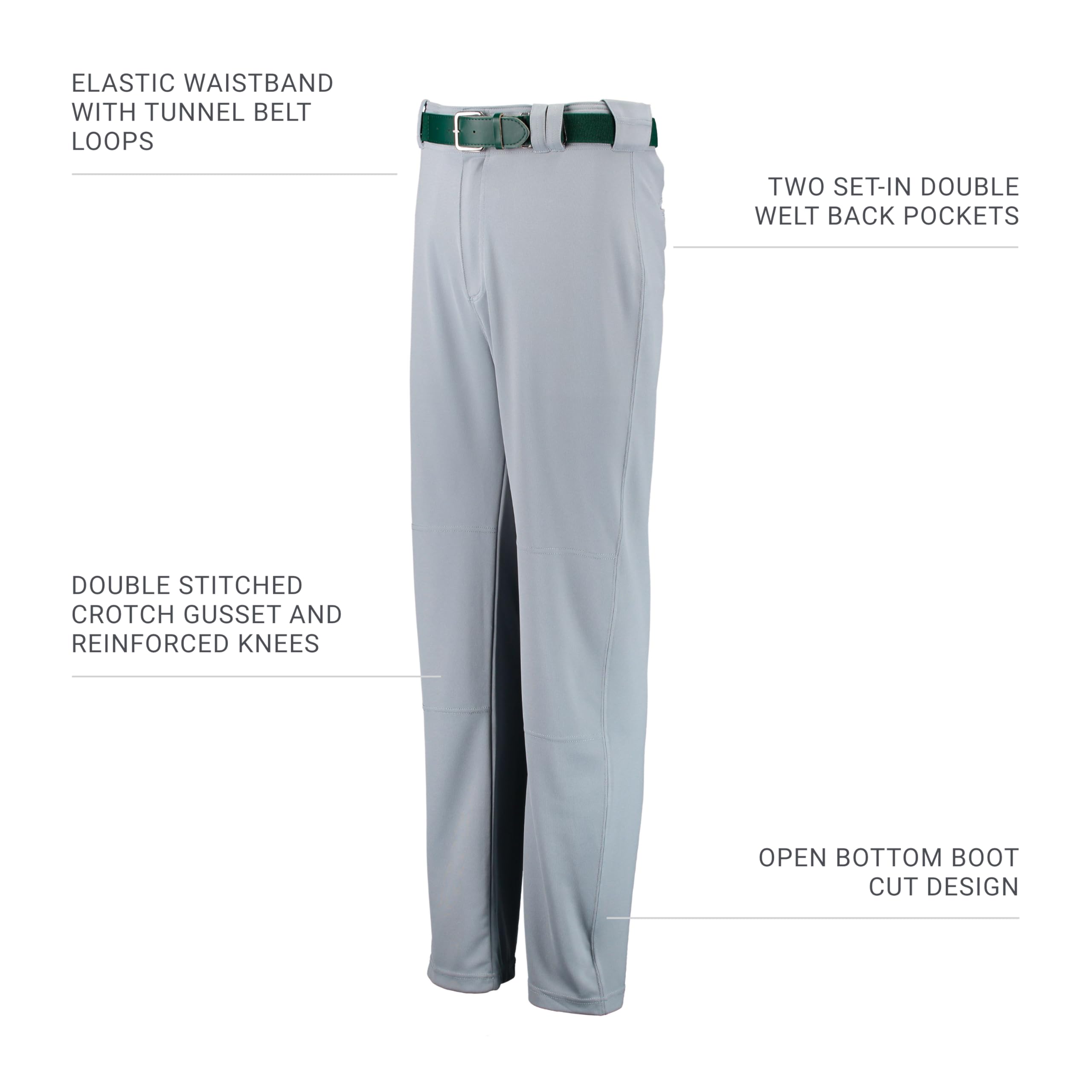 Russell Athletic Baseballhose für Jugendliche, Bootcut