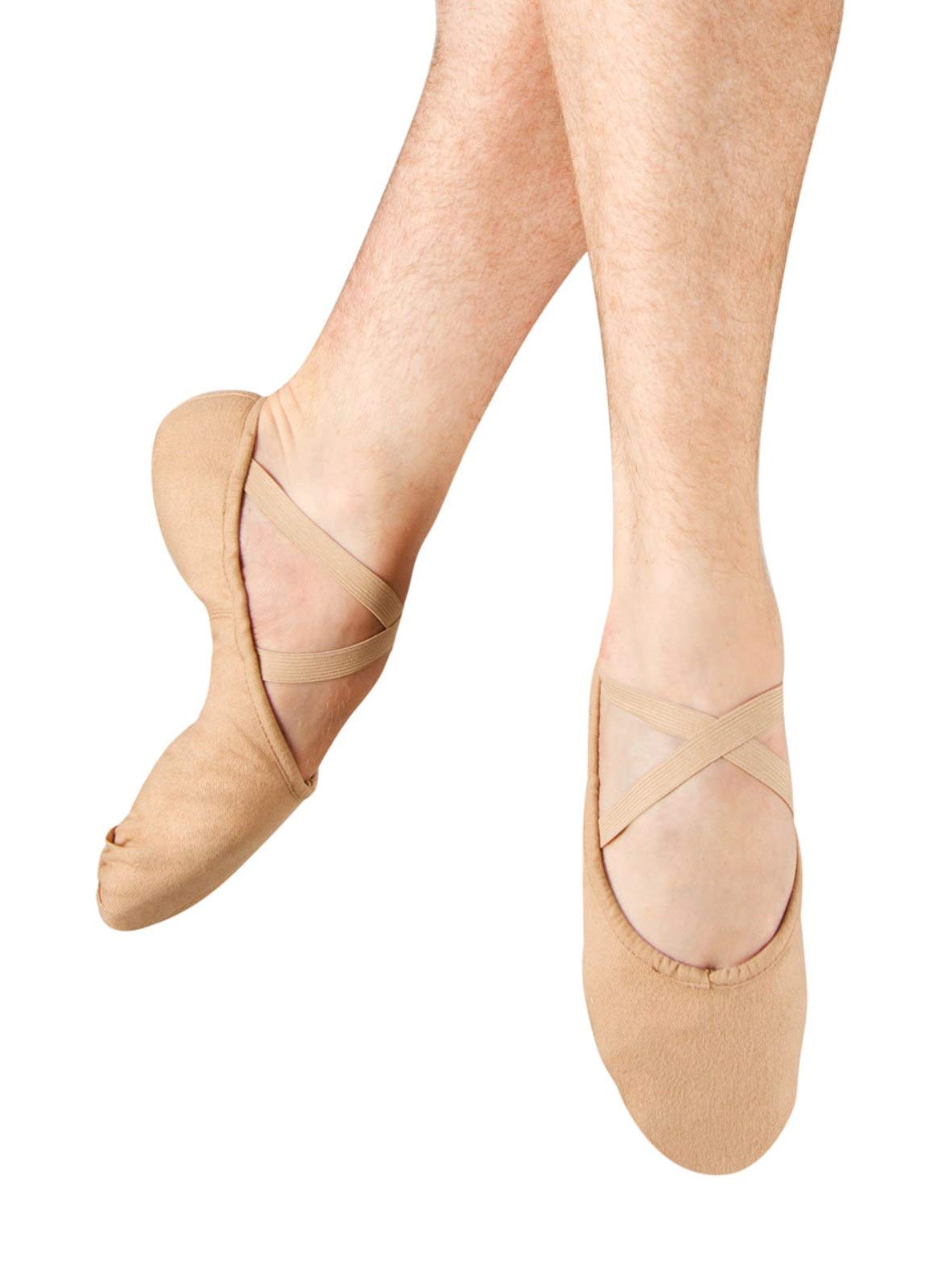 Bloch Dance Men's Pump Split Sole Canvas Ballet Slipper/Shoe