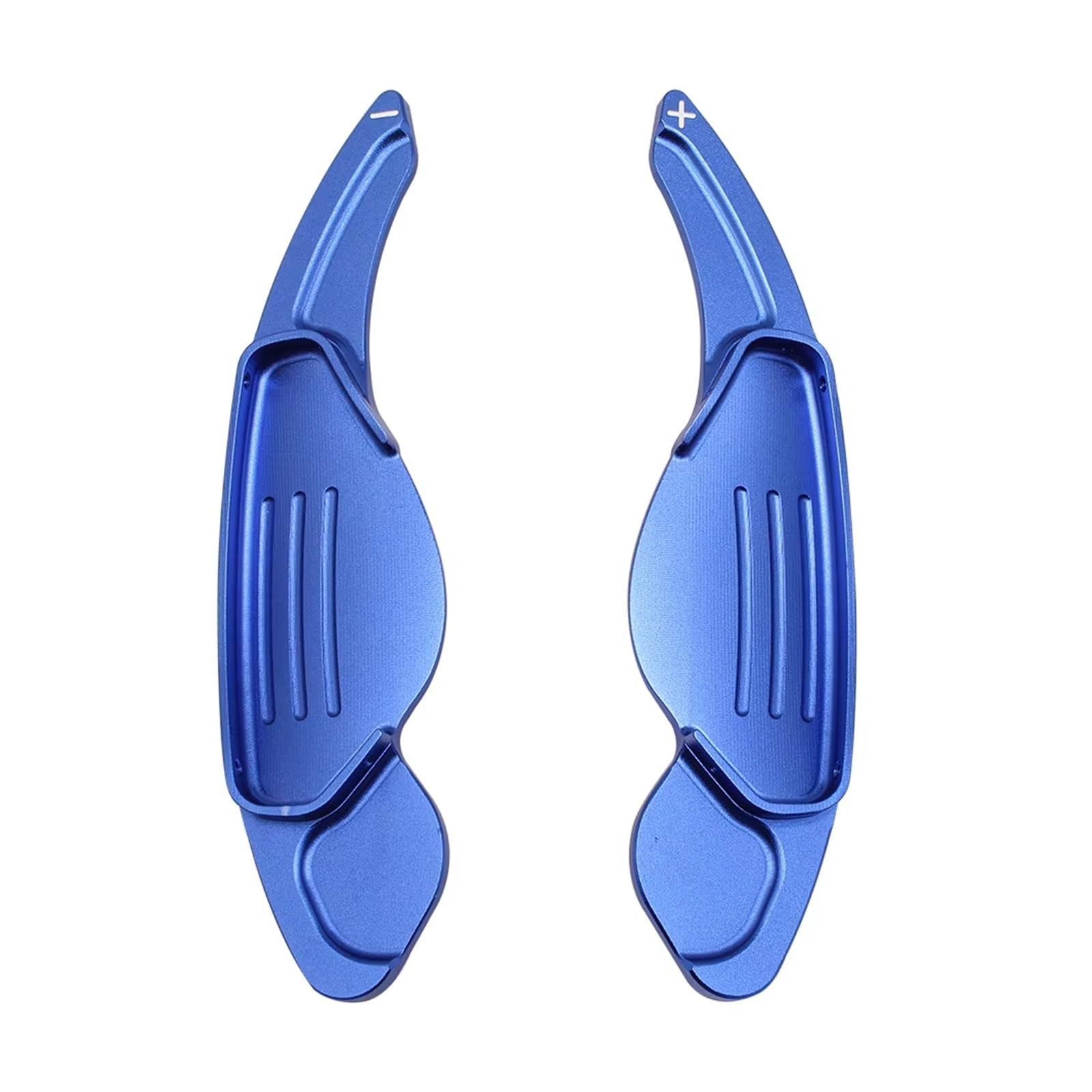 Kedfbts Blue Gear Shift Paddle Compatible With Jaguar For F-Pace Car Steering Wheel Gear Lever Extension Accessories(Blue)