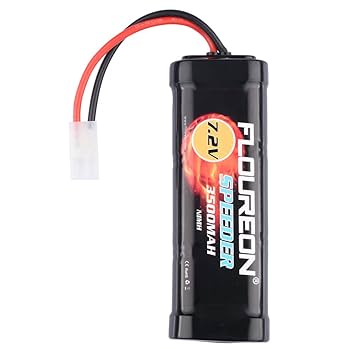 FLOUREON 7.2V 2000mAh Rechargeable RC Battery Ni MH Pack Tamiya For RC Car Truck Truggy