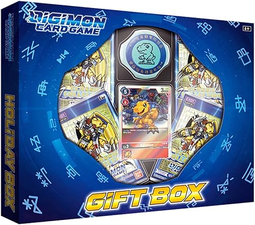 Bandai  Caja de regalo clásica Digimon  Juego de cartas  A partir de 6 años  2 jugadores  Más de 10 minutos de tiempo de juego