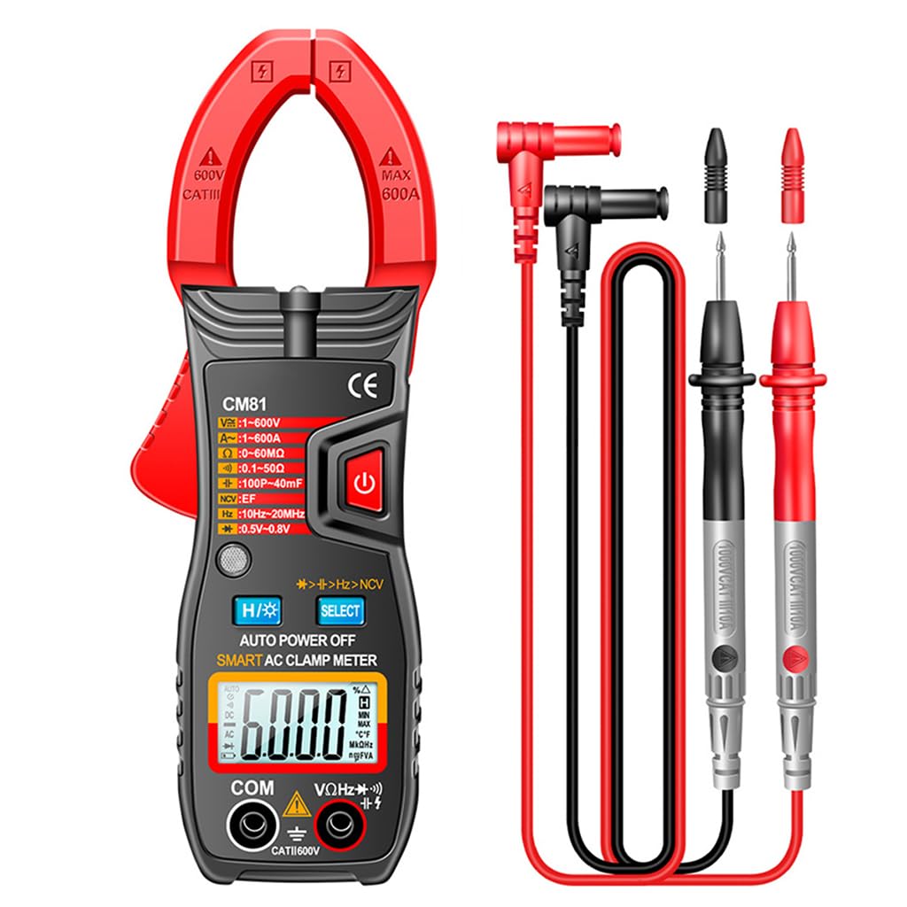 Serplex® Voltage Multimeter Digital Multimeter 600A TRMS 6000 Counts AC/DC Voltage Tester, Current Meter, Voltmeter Sensor, Live Wire Detection, Resistance, Continuity, Capacitance, and Diode Testing (B0CWGVX7MZ) Amazon Price History, Amazon Price Tracker