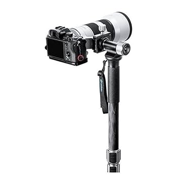 Leofoto MPG-01 モノポッドヘッド LEOFOTO MPG-01 Side Saddle Speed/Sports Monopod Tilt Head