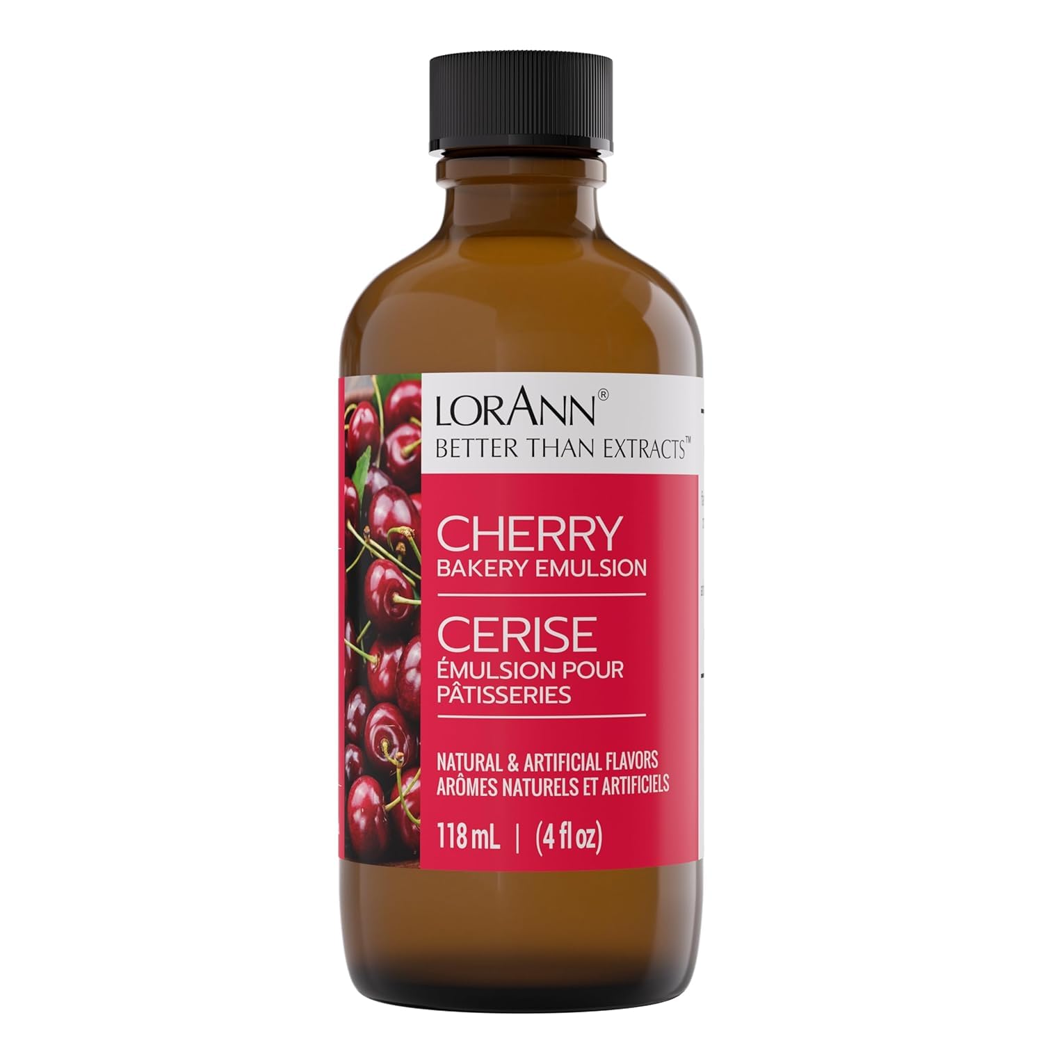 Bakery Emulsions Natural & Artificial Flavor 4oz-Cherry