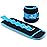 Ankle Weights for Women, Men and Kids - 4 LBS x 2 Strength Training Wrist/Leg/Arm Weight with Adjustable Strap for Jogging, Gymnastics, Aerobics, Physical Therapy (Sky Blue)