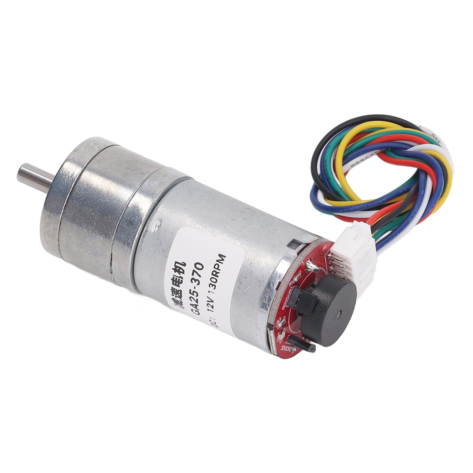 Domary Metalowy Silnik Przekładniowy 12 V 130 Obr./min GA25-370 Reduktor