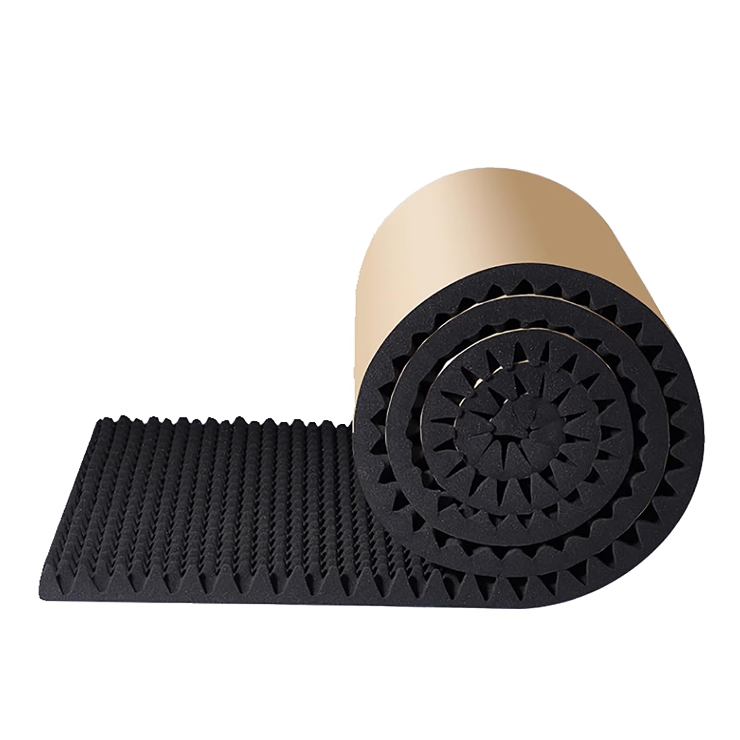 1 x 10 m pianka akustyczna izolacja akustyczna pianka akustyczna o zamkniętych komórkach 15 mm grubość 15 mm do biura, gabinetu, domu, ściany i