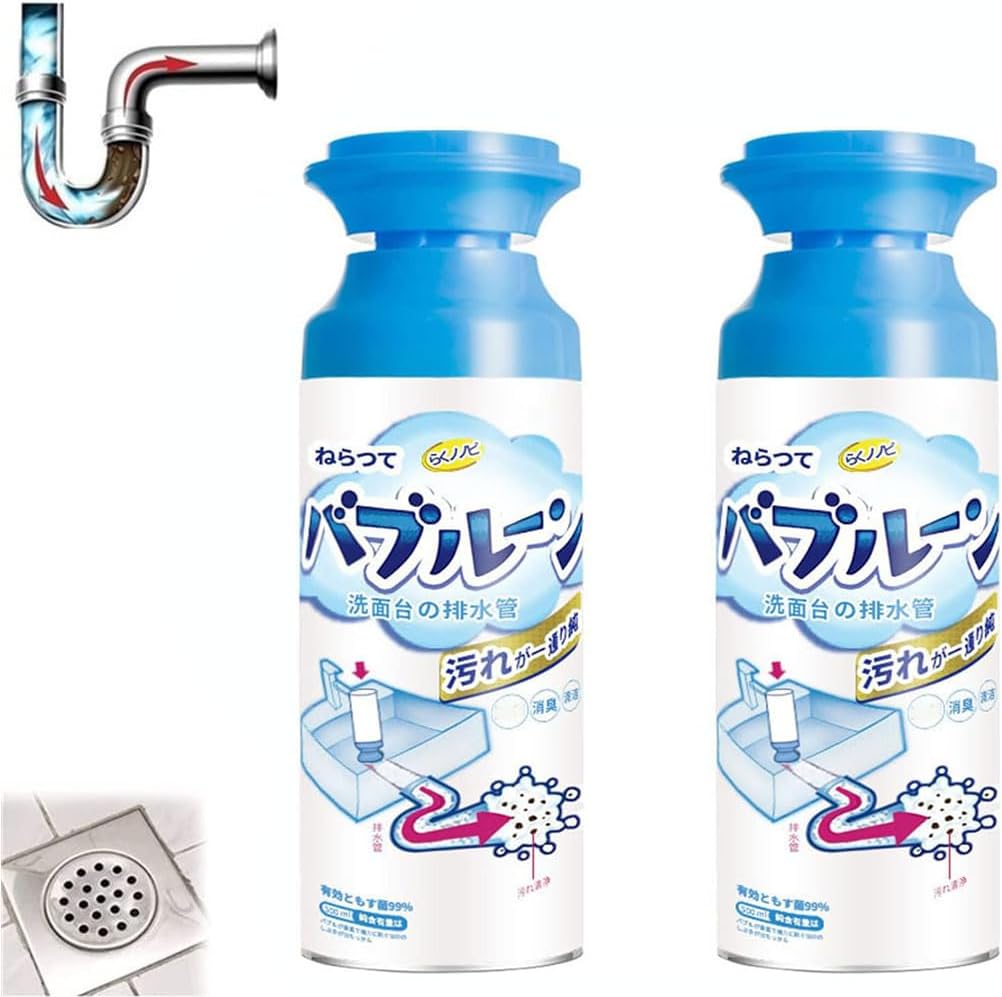 Herios Drain Foam Cleaner, Foam Drain Cleaner, Powerful