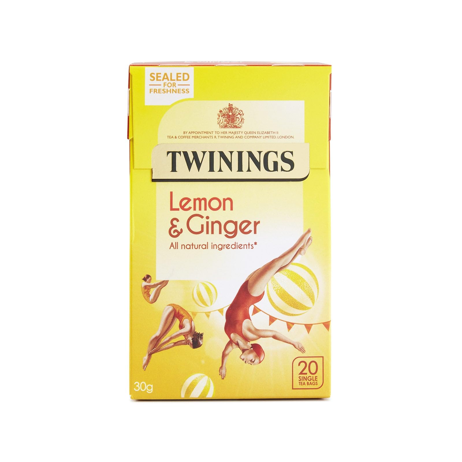 Twinings Herbal Revive Lemon & Chinese Ginger, 20 Tea Bags