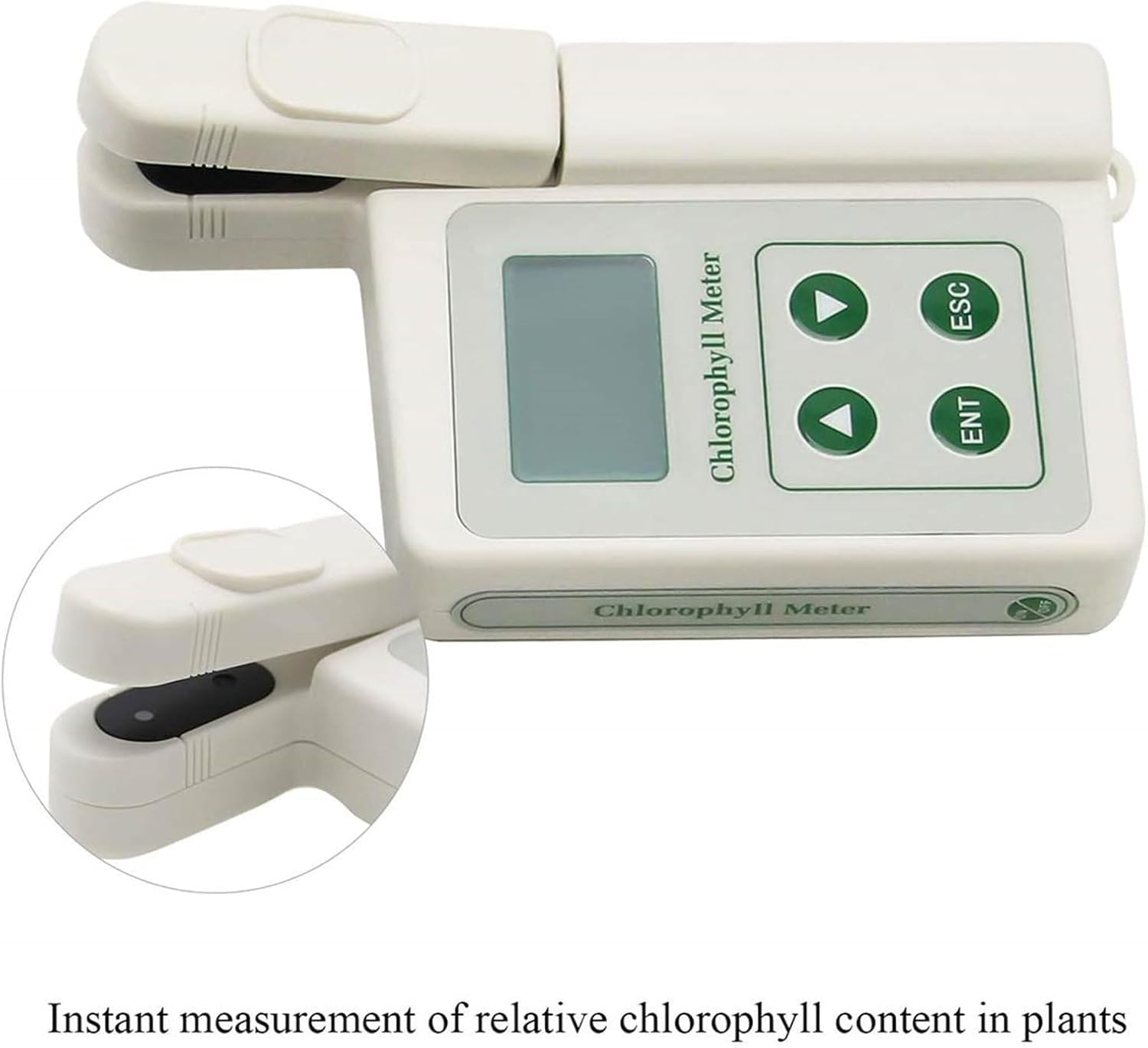 Compteur De Chlorophylle Portable Chlorophylle 0.0-99.9 Spad Compteur De Chlorophylle pour L’essai De La Chlorophylle De L’Usine Détecteur De Chlorophylle Portable pour L’Analyse De La Chlo