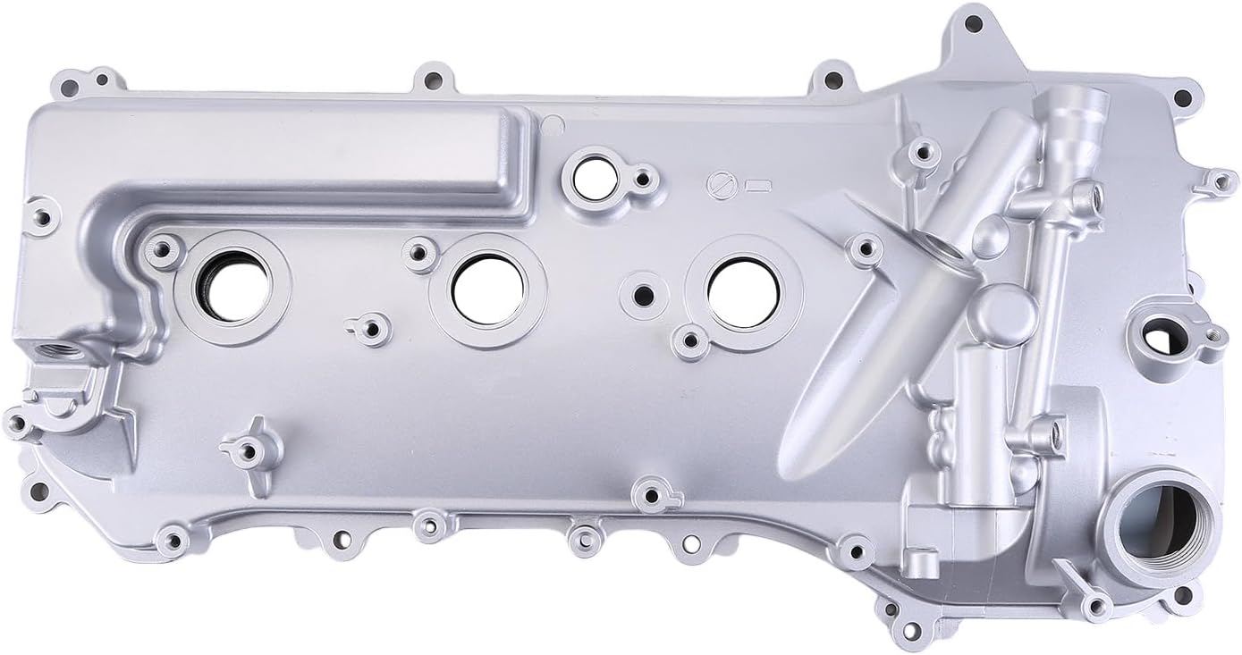 Aluminum Engine Valve Cover with Gaskets Compatible for Toyota Sienna Venza Avalon RAV4 Highlander 3.5L 2005-2018 Replace 1120231030 11202-31030 11202-0P020 112020P020