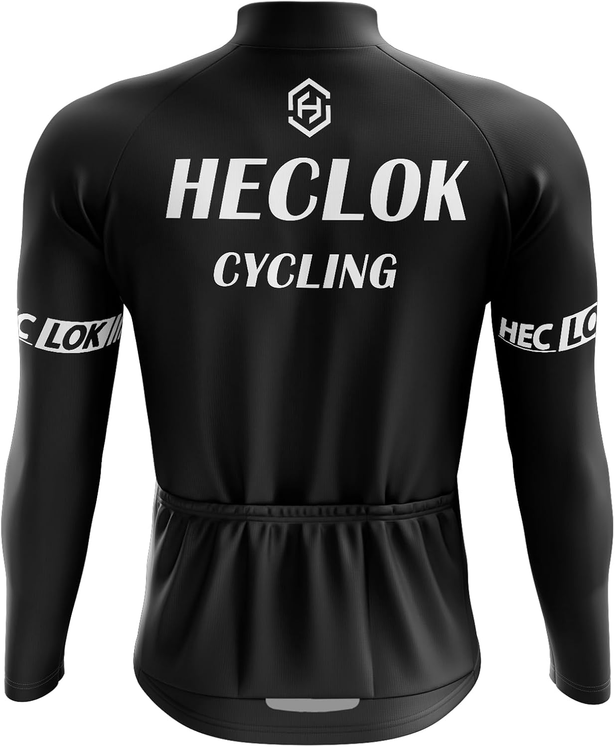 Men's Cycling Bike Jerseys Fleeced, Fall Winter Long Sleeve Bicycle Jackets Windproof＋Polarized Cycling Sunglasses