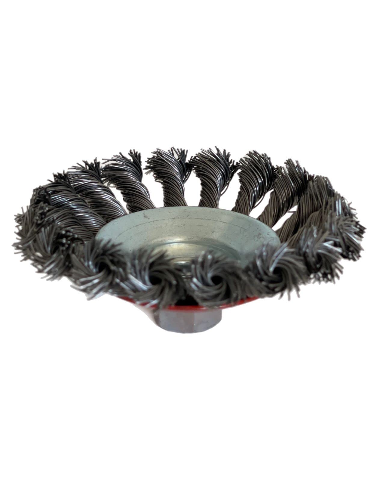 Szczotki stożkowe 100 mm szczotki druciane szczotki plecione szlifierka kątowa Flex VaGo 24 x