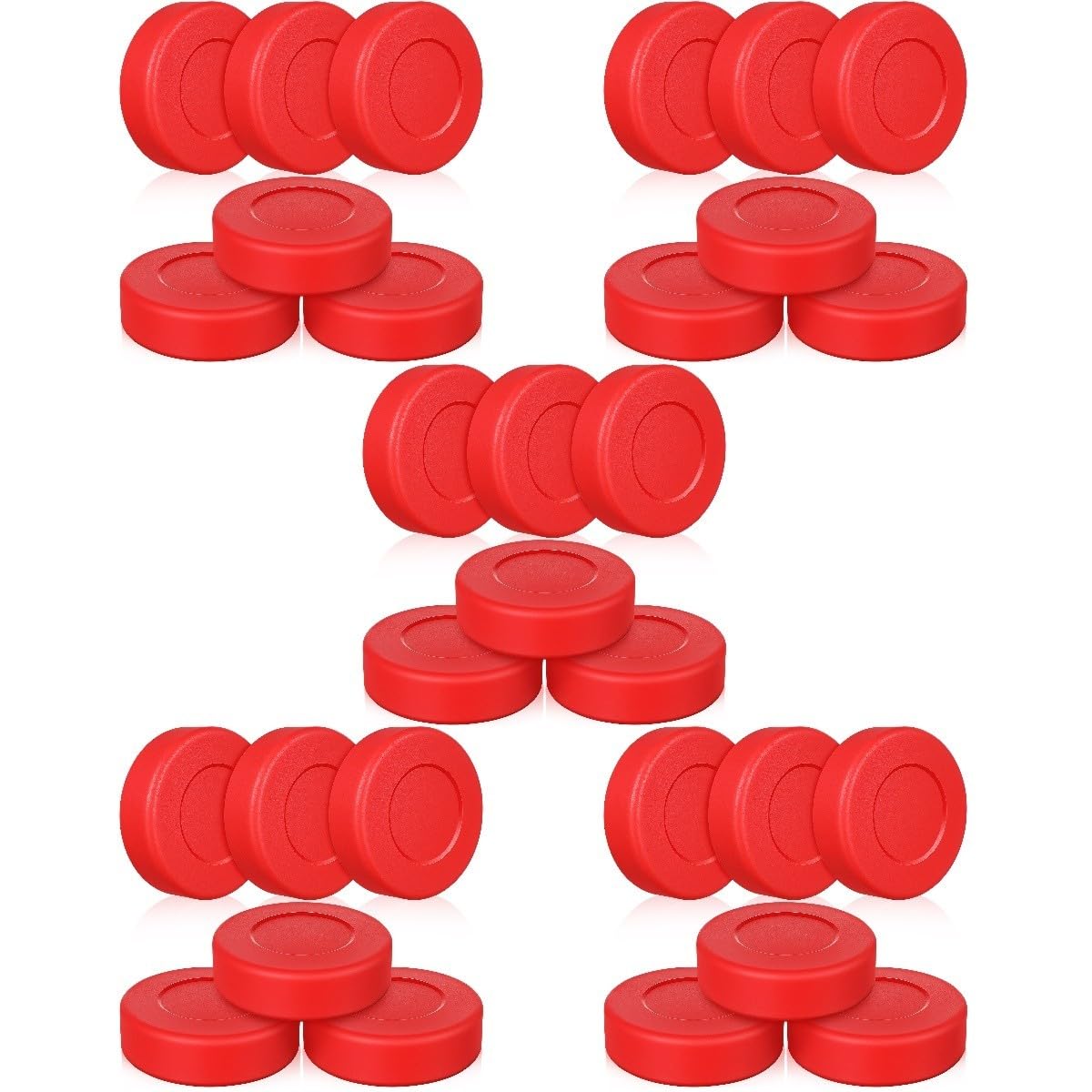 HEMOTON Packs De Rondelles De Hockey Pucks Et Balles De Hockey pour Entraînement avec De Rangement Moyenne pour De Glace