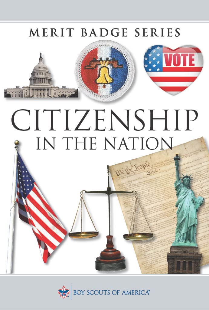 Citizenship in the Nation Merit Badge Pamphlet (Merit Badge Series Boy Scouts of America)