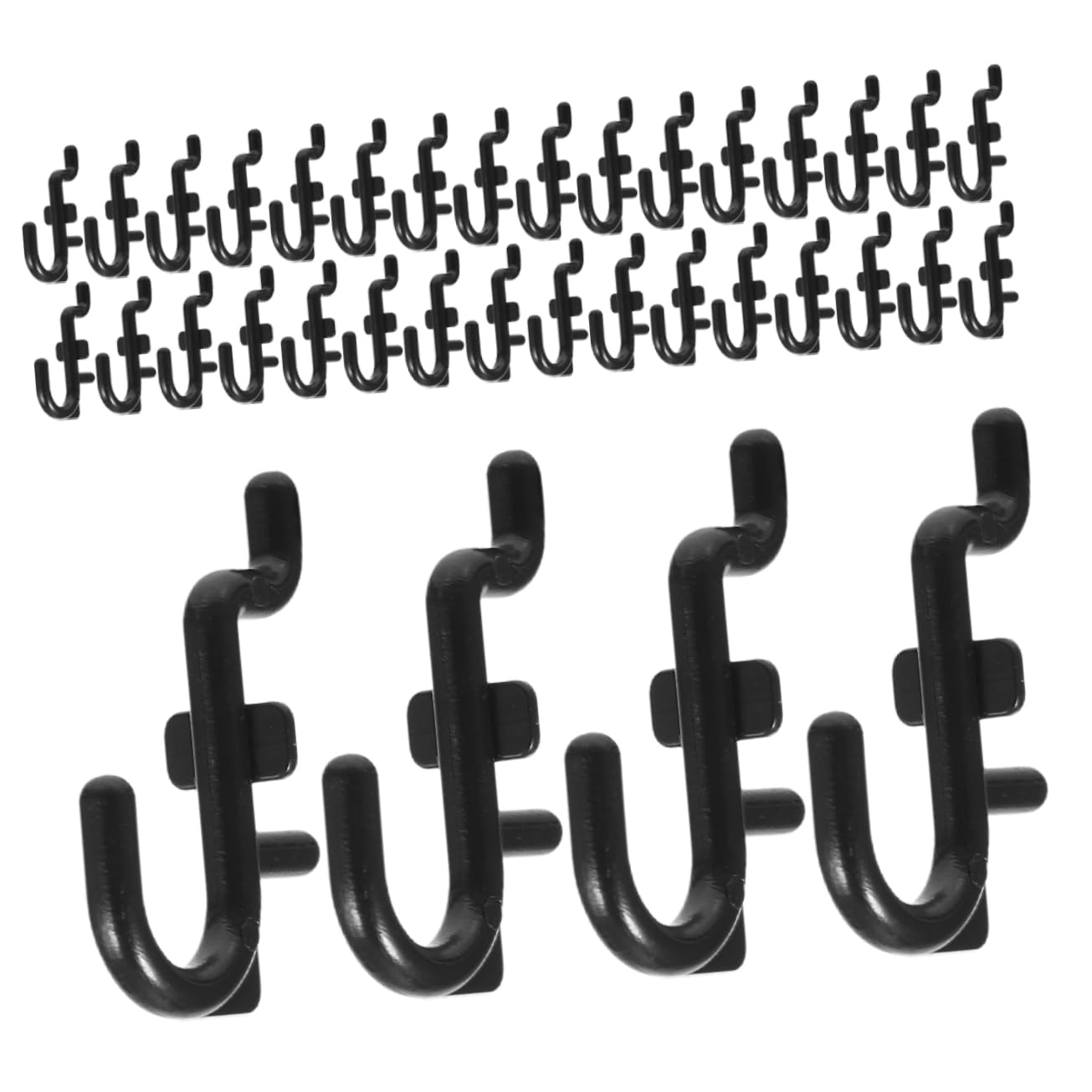 Gatuida 250pezzi Ganci Per Pannello Plastica Da Ganci Resistenti Per Garage e Officina Per Organizzazione e Stoccaggio Utensili Facili Da Installare e Compatti