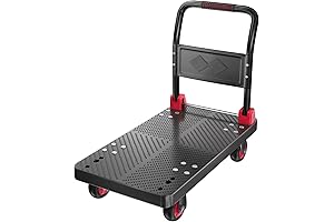 Platform Hand Truck Push Cart Dolly: Effortless Heavy Lifting