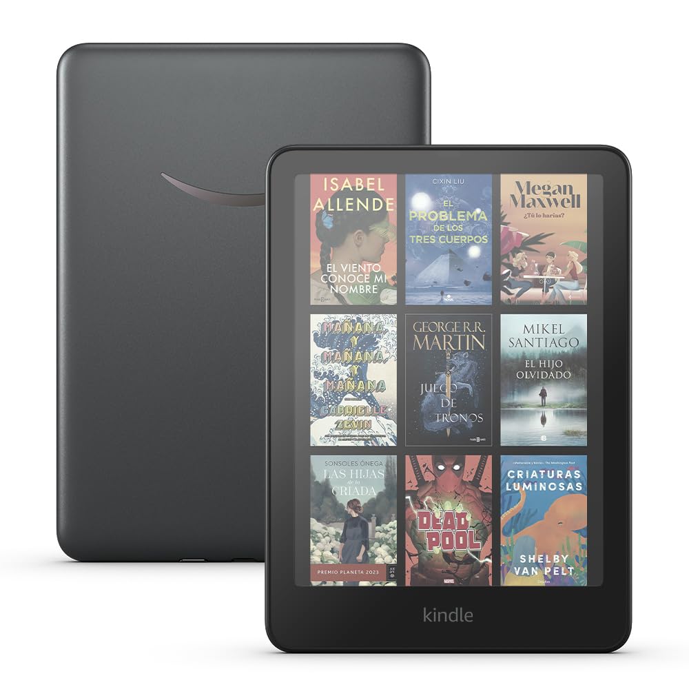 Amazon Kindle Colorsoft Signature Edition (última generación) | Con pantalla a color, luz frontal autorregulable, carga inalámbrica y gran duración de la batería | 32 GB