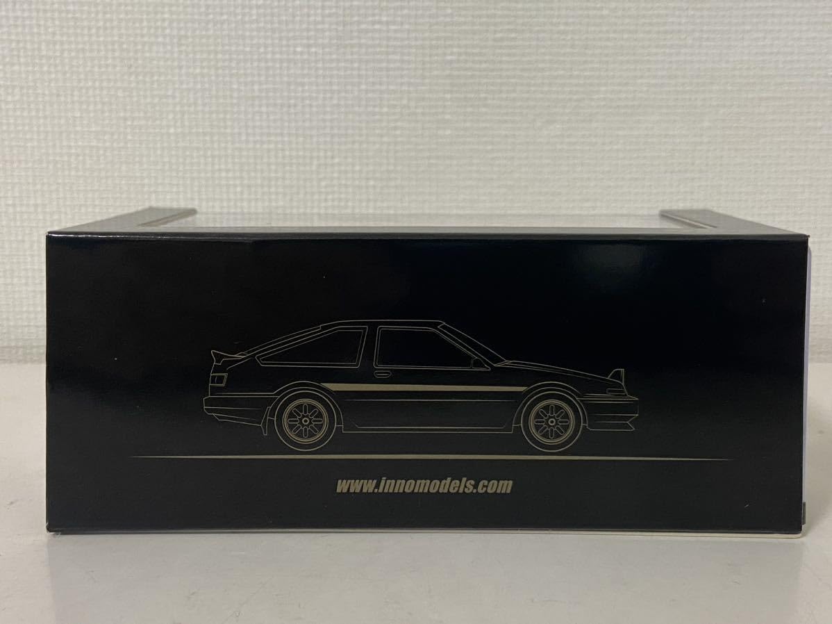 Amazon | イノモデル 1/64 ミニカー スプリンタートレノ AE86 ブラック
