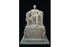 Abraham Lincoln in the Kitchen Statue Poster Print