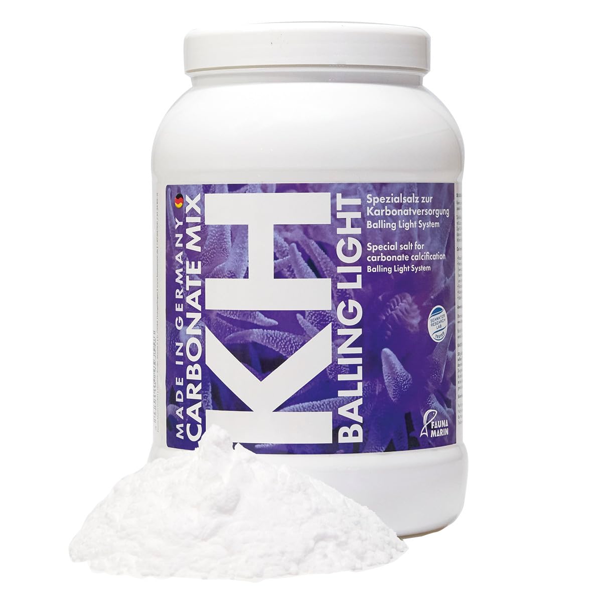 Fauna Marin Balling Salts Carbonate-Mix 2000g, Coral Reef Aquarium Maintenance and Enhancement, Aquarium Salt, 2kg