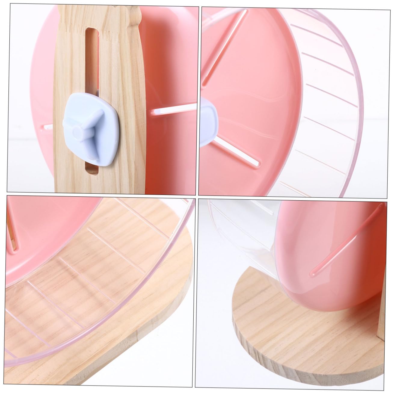 Toyvian Roue Silencieuse pour Hamster Roue pour Chinchilla pour Hérisson Accessoire pour Cage