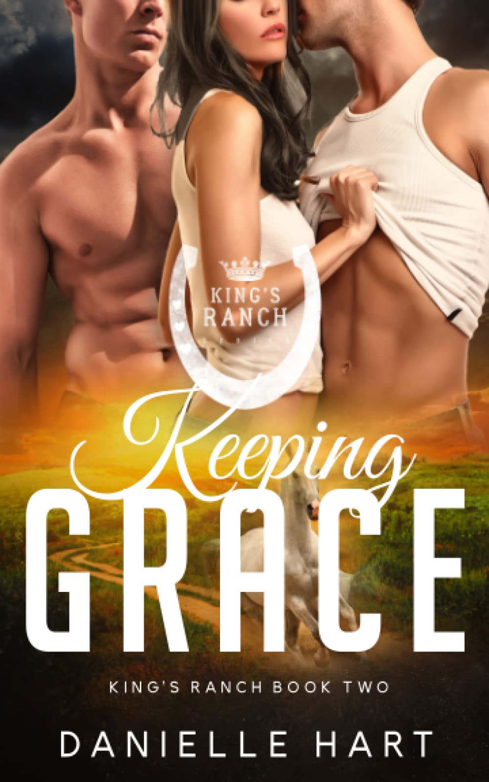 Keeping Grace: An MFM Cowboy Romance (King's Ranch)