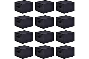 Black Jewelry Gift Packaging Boxes - 12 pack