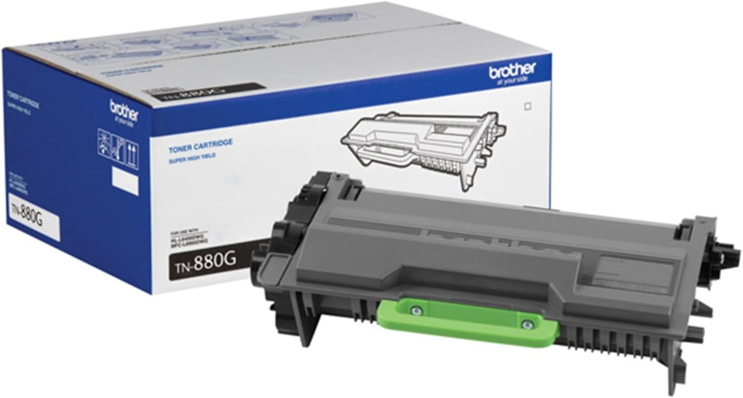 Brother® TN-880 Black Extended High-Yield Toner Cartridge, TN-880G